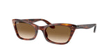 Lentes De Sol Rb Lady Burbank Rb2299 Carey Café Degradado