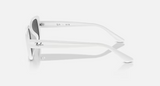 Lentes De Sol Rb4421D Bio-Based Blanco Negro