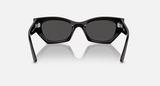 Lentes De Sol Rb4430 ZENA Bio-Based Negro Negro