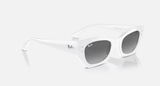 Lentes De Sol Rb4430 ZENA Bio-Based Blanco Gris