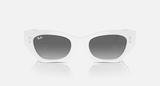 Lentes De Sol Rb4430 ZENA Bio-Based Blanco Gris