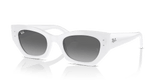 Lentes De Sol Rb4430 ZENA Bio-Based Blanco Gris