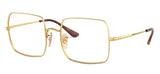 Lentes Rb Square Retro Rb1971n Dorado Oftalmológico