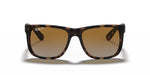 Lentes De Sol Rb Justin Rb4165n (Carey-Café Polarizado)