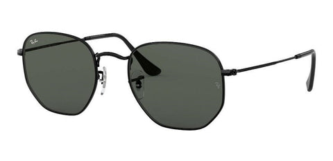 Lentes De Sol Rb Hexagonal Flat Rb3548n Negro Verde G15