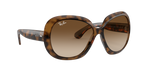 Lentes De Sol Rb Jackie Ohh II Rb4098n (Carey-Café degradado)