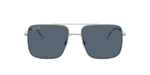 Lentes De Sol Rb3758 Ari Bio-Based Plateado Azul