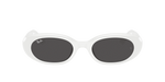 Lentes De Sol Rb4441D Bio-Based Blanco Negro